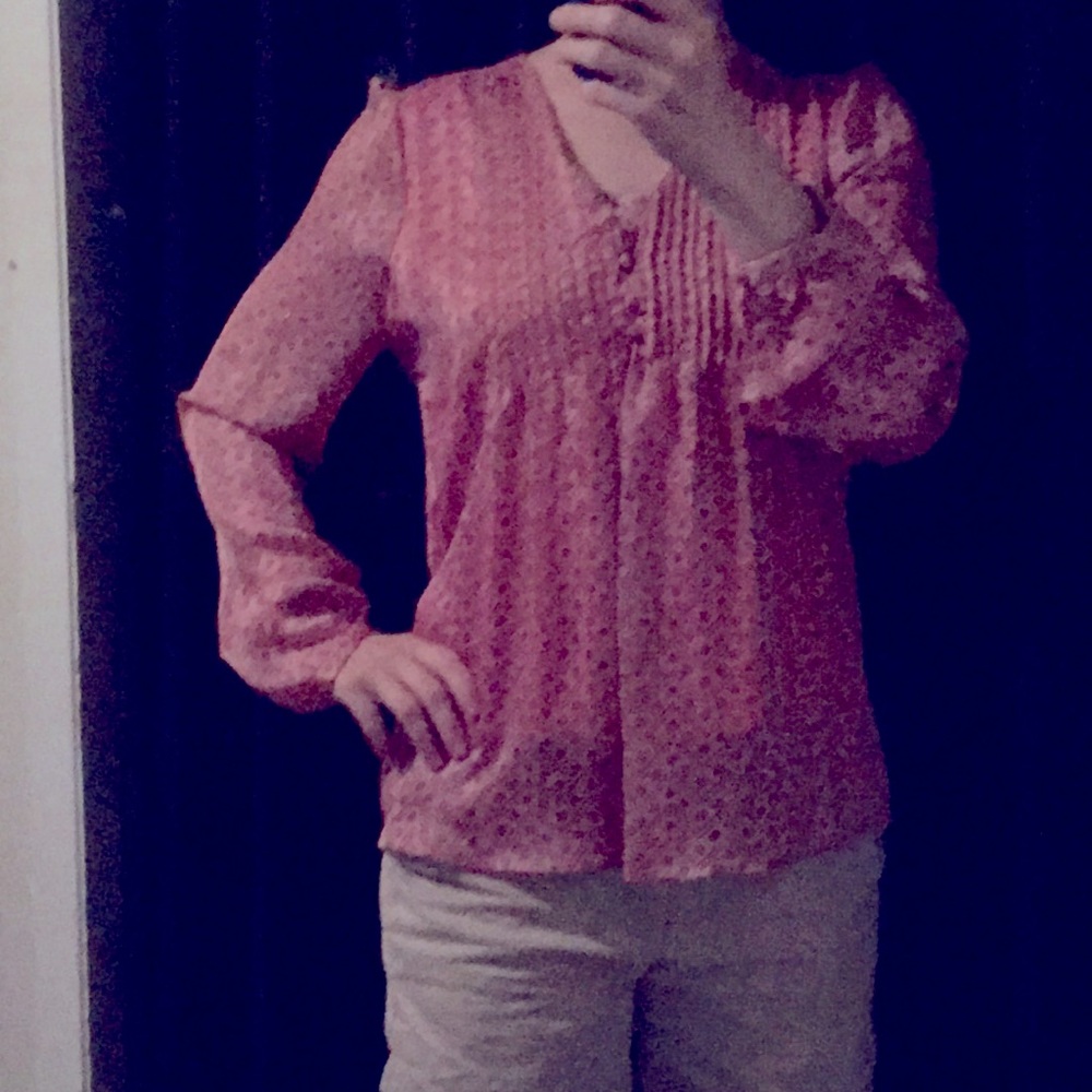 ⚡️Host Pick⚡️Esqualo Womens Pink Blouse Size US 8 - Picture 12 of 12